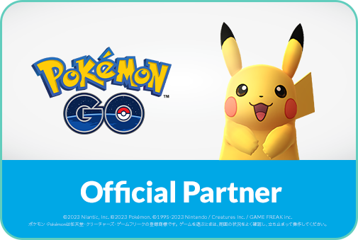 pokemonGo Official Partner